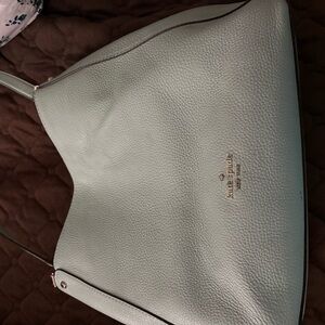 kate spade Mint Pebbled Leather Shoulder Hobo